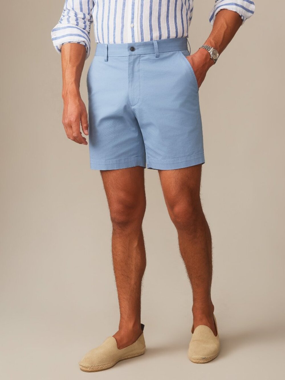 J McLaughlin Chatham Shorts - Dusty Blue NEW